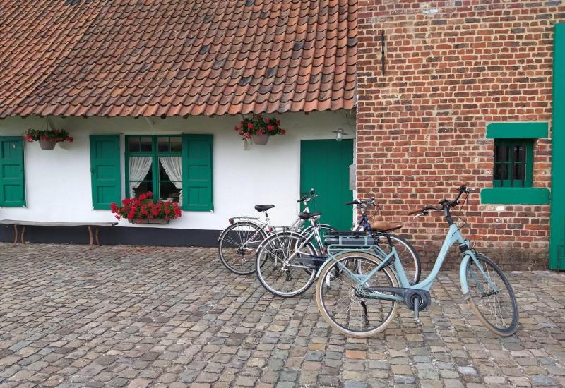 fietsen voor huisje Mostinckx