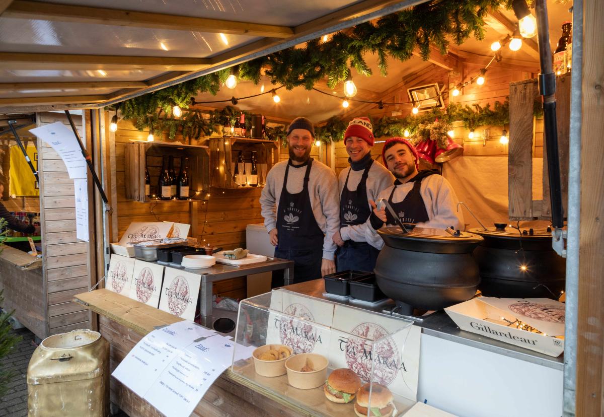 kerstmarkt dilbeek kerstkraam