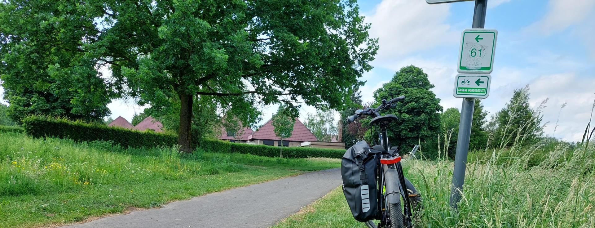 Fietsroute met knooppunten Fietsknoop