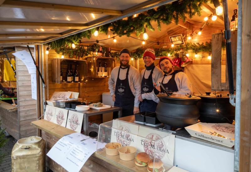 kerstmarkt dilbeek kerstkraam