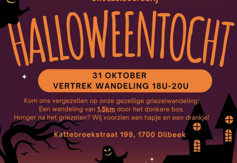 Halloweentocht Thaborberg © Klim vzw Halloweentocht Thaborberg © Klim vzw