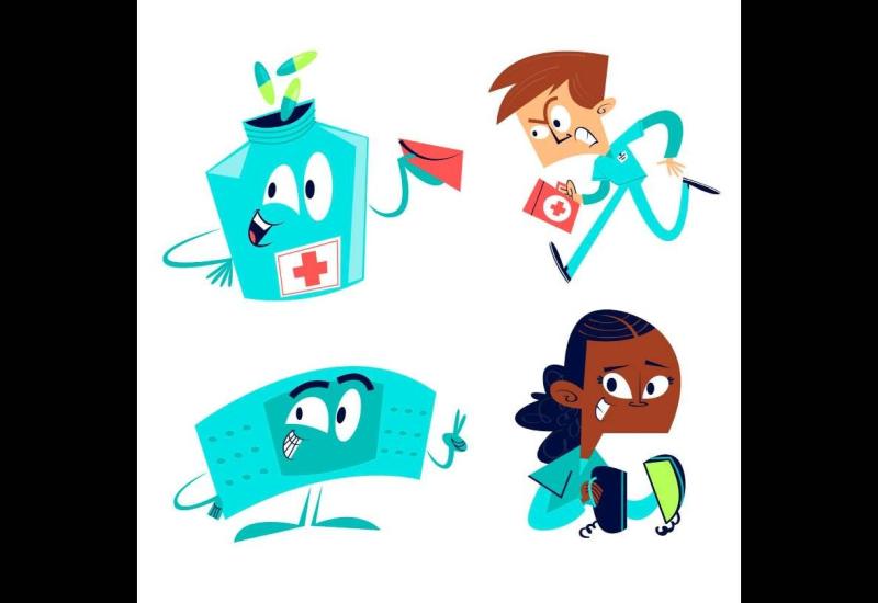 Eerste hulp bij kleine ongevallen © freepik