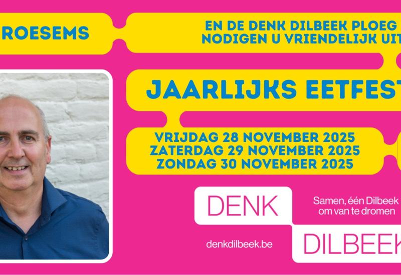 Eetfestijn gemeenteraadslid Gino Roesems - Denk Dilbeek © Denk Dilbeek