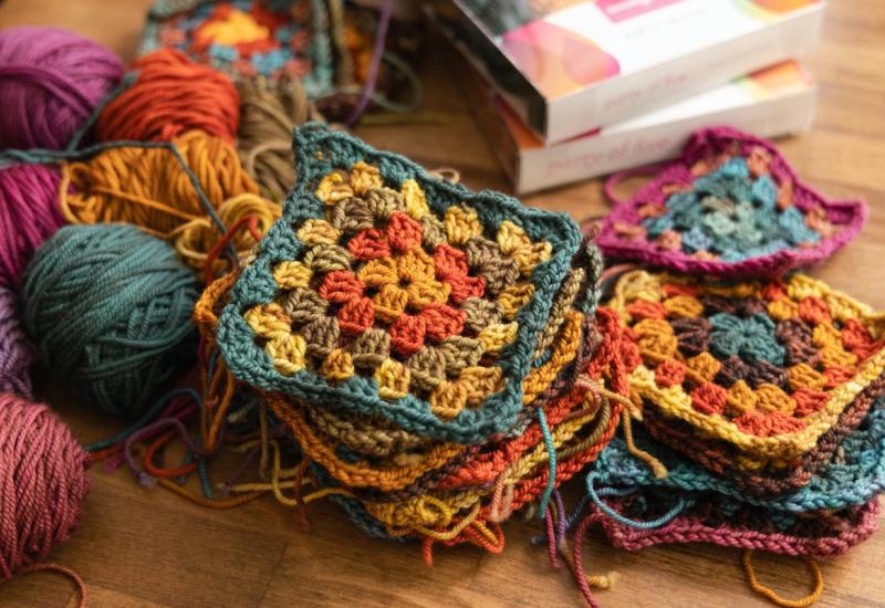 Workshop 'Granny squares haken' © google afbeeldingen