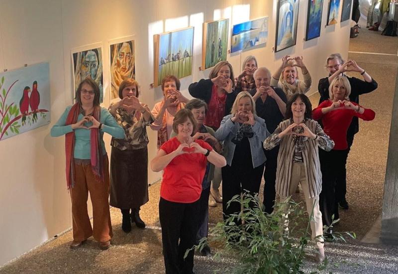 Tentoonstelling Art After Work Dilbeek © Rita Baele