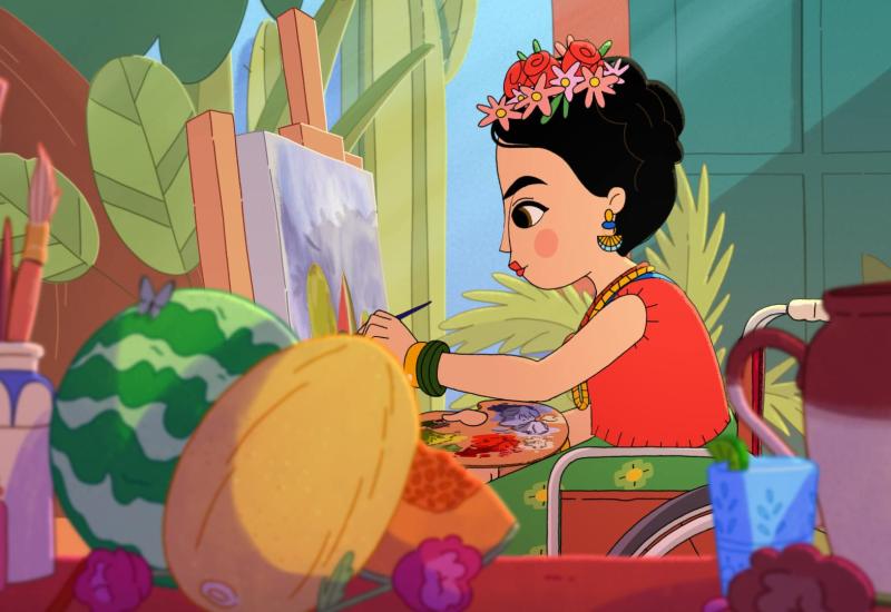 Hola Frida! (6+) - André Kadi, Karine Vézina © J.E.F.