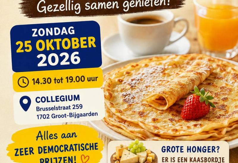 Pannenkoekennamiddag - Organisatie Raak Groot-Bijgaarden © RAAK Groot-Bijgaarden
