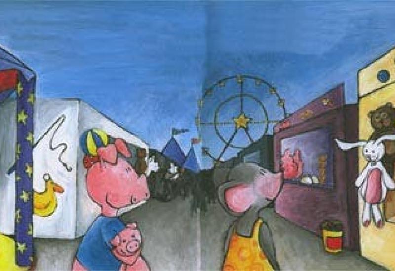 Miep en Moos op de kermis Zomer 2 - 2025 © Panta Rhei vzw
