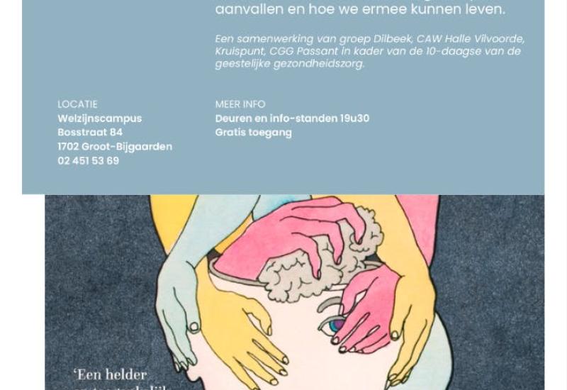'Asem', een lezing met Leen Dendievel over mentale gezondheid & omgaan met angsten © Leen Dendievel