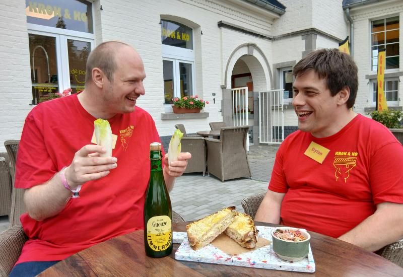 Een krok & een geuze in hartje Itterbeek © Krok & Ko Een krok & een geuze in hartje Itterbeek © Krok & Ko