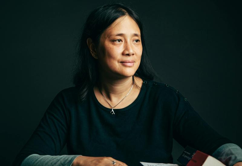Op consult bij boekendokter Winny Ang © Michiel Devijver