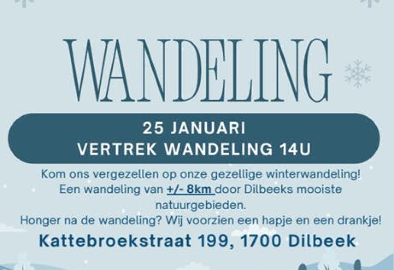 Winterwandeling © Fedasil Dilbeek