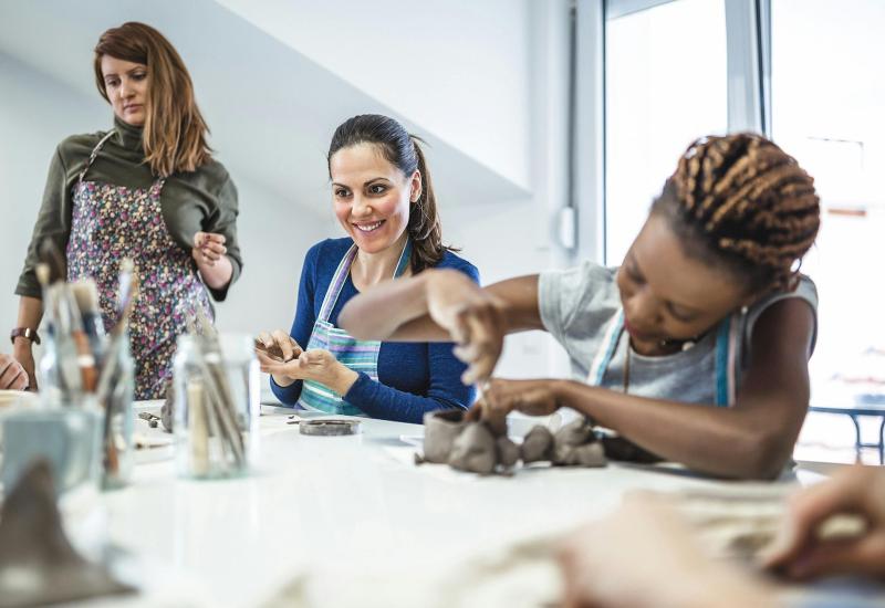 Een bloemstuk voor Kerst © NoSystem images