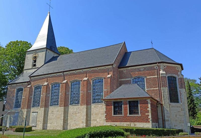 De gerestaureerde Sint-Egidiuskerk © onbekend