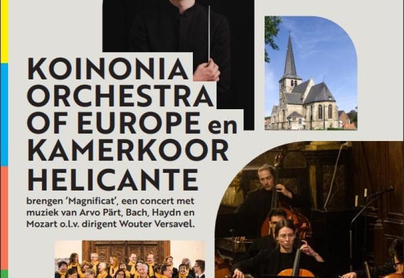 MAGNIFICAT - Koinonia Orchestra of Europe en Kamerkoor Helicante brengen klassieke muziek © Neos Dilbeek
