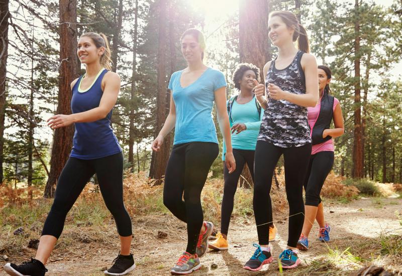 Korte rustige wandeling © Monkeybusinessimages