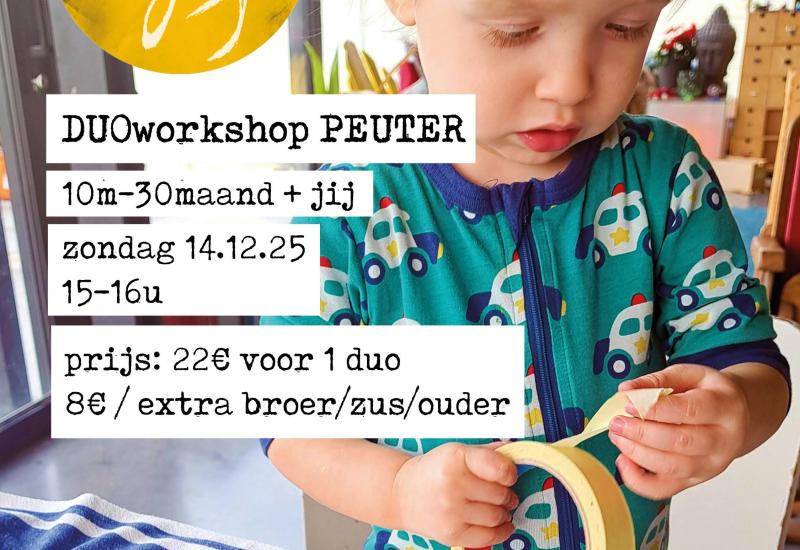 WENSKAARTEN AQUARELLEN MET JE PEUTER - DUO WORKSHOP © Gerlinde Schoukens