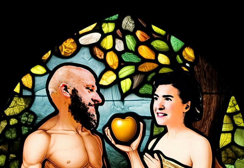 Adam en Eva zeggen sorry - Alice Reys & Tom Van Dyck © Stinus Van Grieken