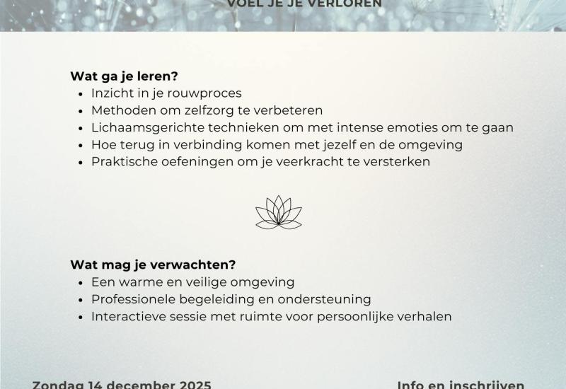 LEVEN MET VERLIES © Marianne Eikenaar